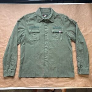 Vintage Y2K Diesel military fatigue button up shirt, excellent used condition